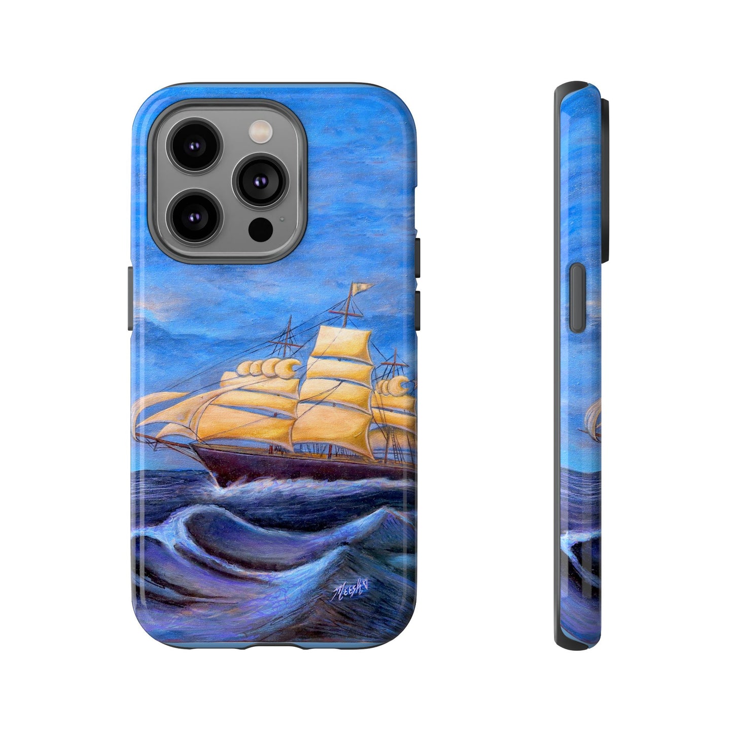 Whimsical Wavehopper Tough Cell Phone Cases