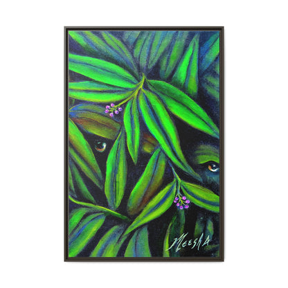 Jeepers Peepers Framed Canvas Print