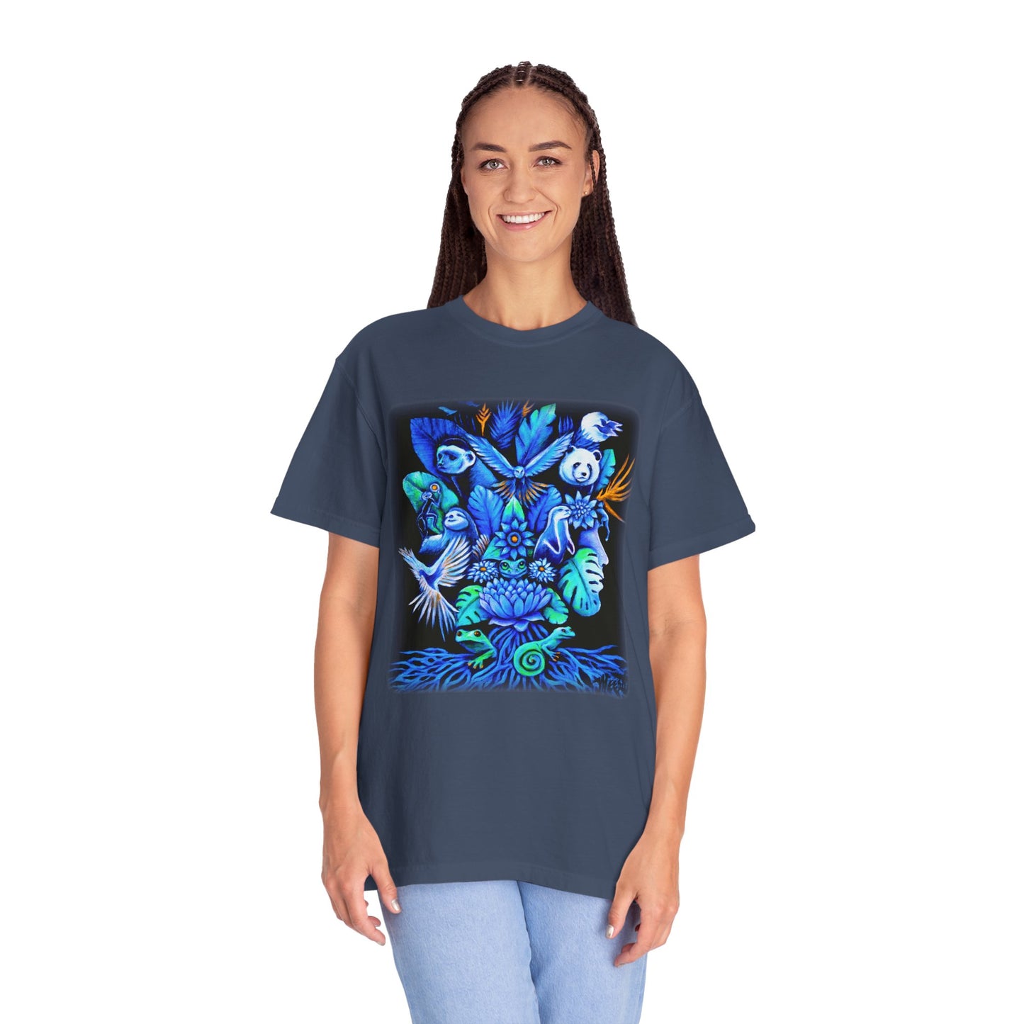 Out of the blue Unisex Garment-Dyed T-shirt