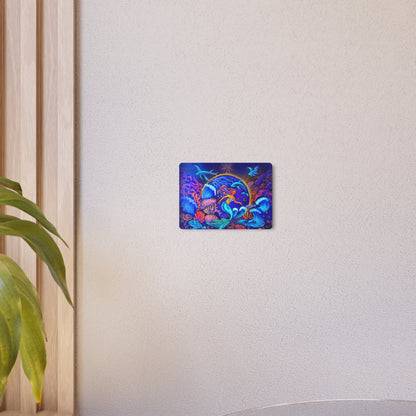Celestrial Extraterrestrial Metal Art Sign