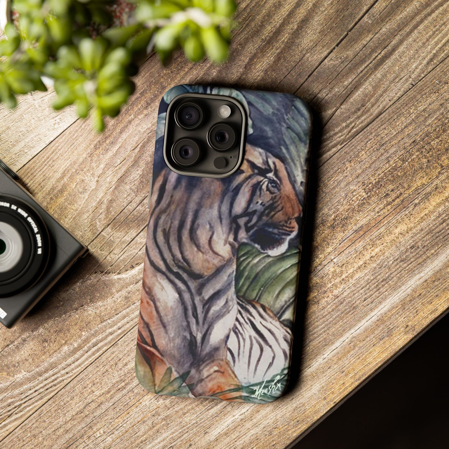 Watchful Warrior Tough Cell Phone Cases