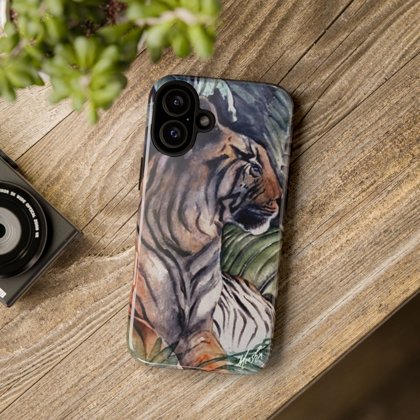 Watchful Warrior Tough Cell Phone Cases