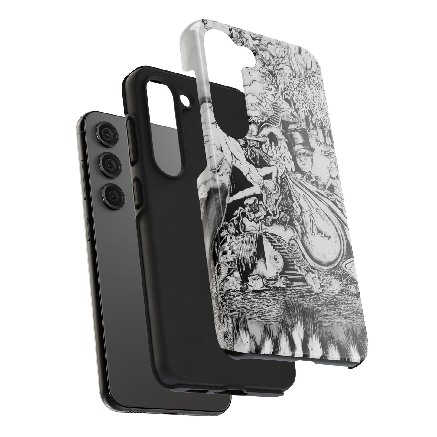 Alice In Blunderland Tough Cell Phone Cases for the Curiously Inclined