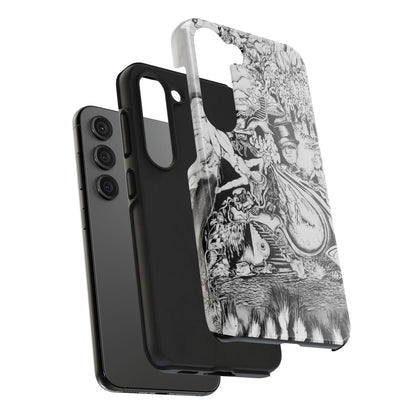 Alice In Blunderland Tough Cell Phone Cases for the Curiously Inclined