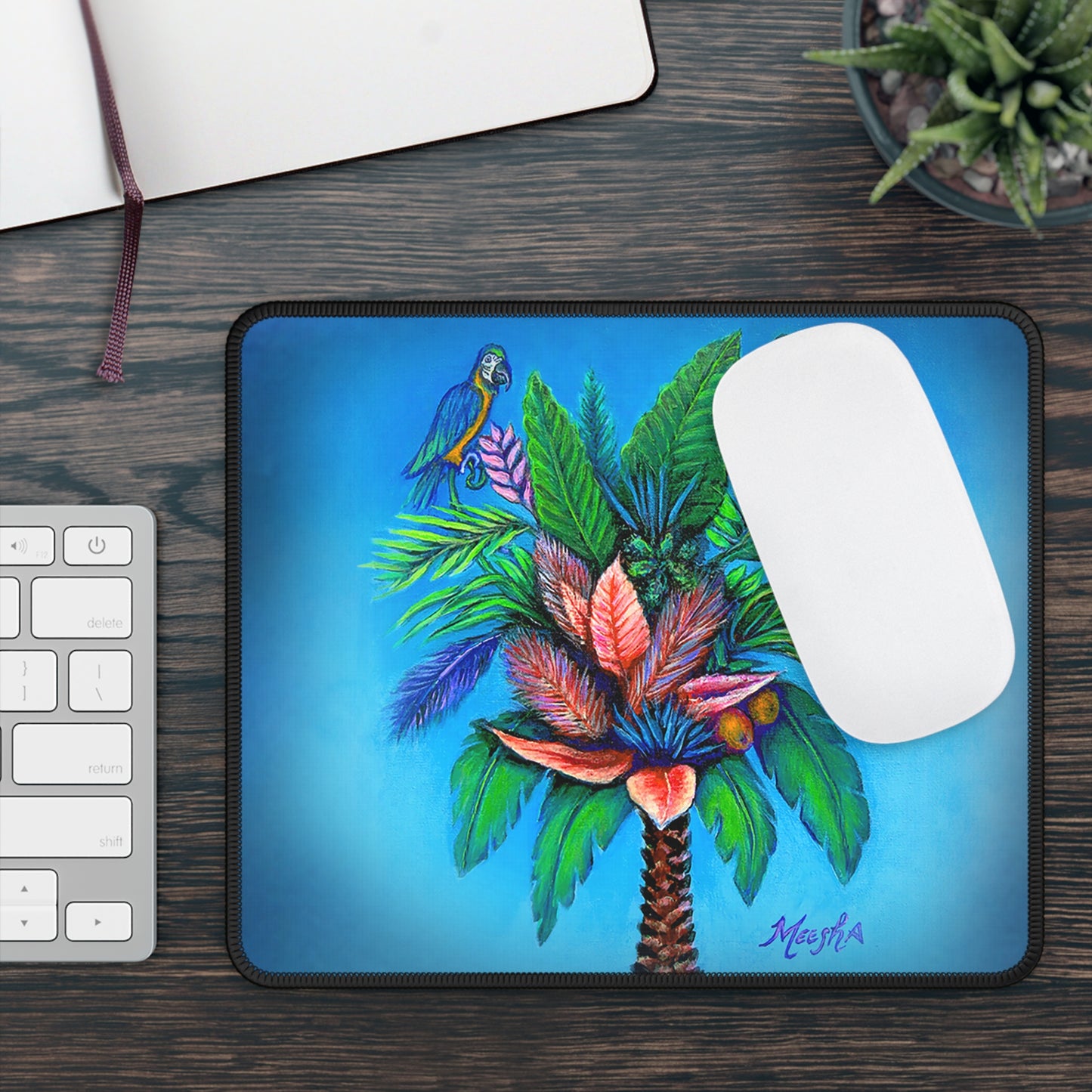 Palm Tree of Life Mouse Pad