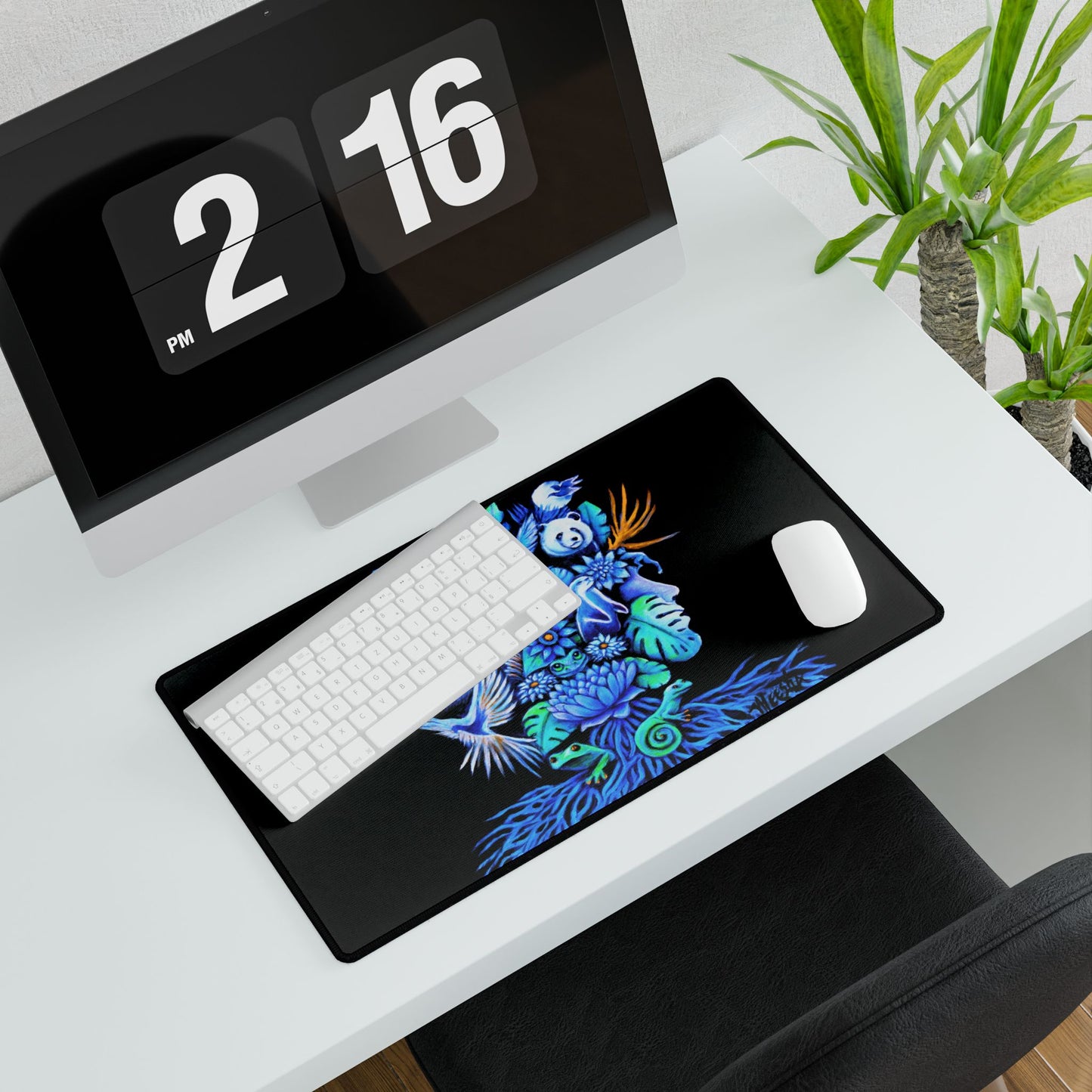 Out of the blue Desk Mats
