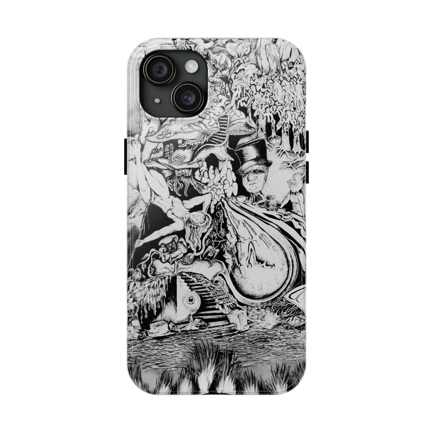 Alice In Blunderland Tough Cell Phone Cases for the Curiously Inclined
