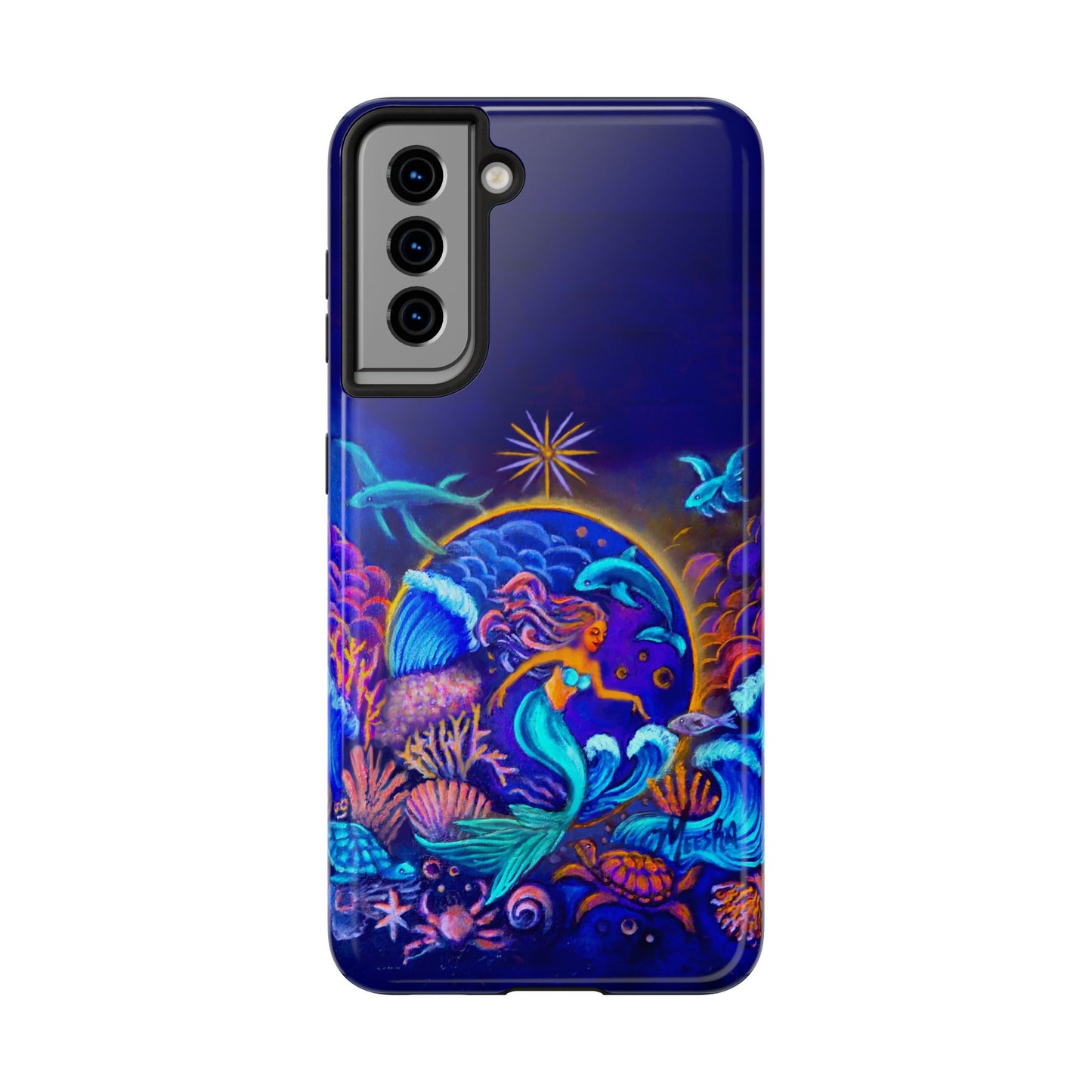 Celestial Extraterrestrial I Tough Phone Case for Mermaid Lovers