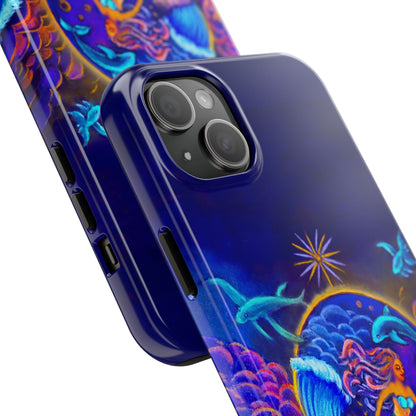 Celestial Extraterrestrial I Tough Phone Case for Mermaid Lovers