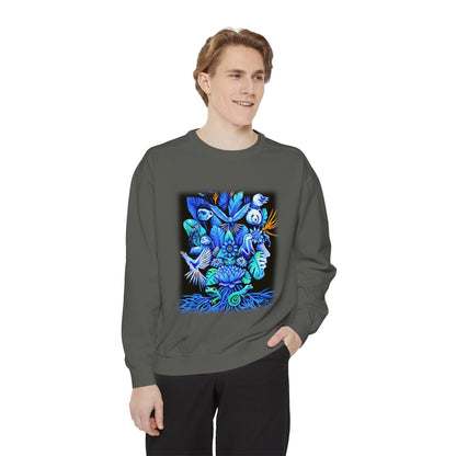 Out of the blue Unisex Garment-Dyed Sweatshirt