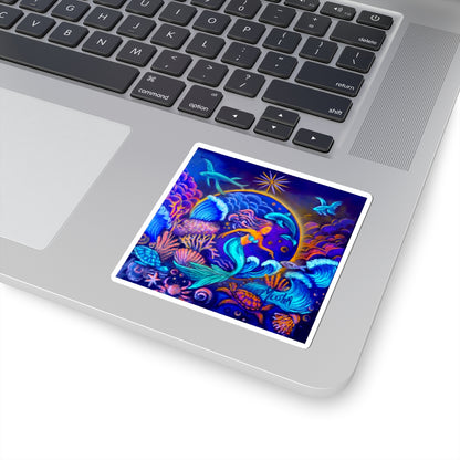 Celestrial Extraterrestrial Kiss-Cut Stickers