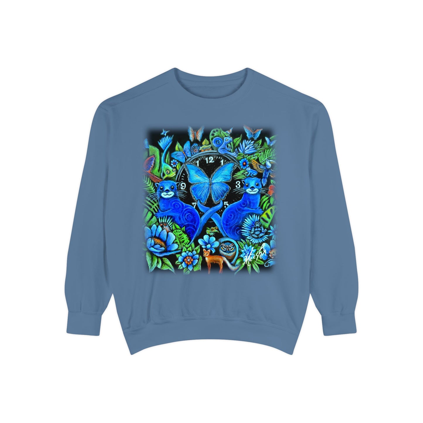 Out of Time Unisex Garment-Dyed Sweatshirt
