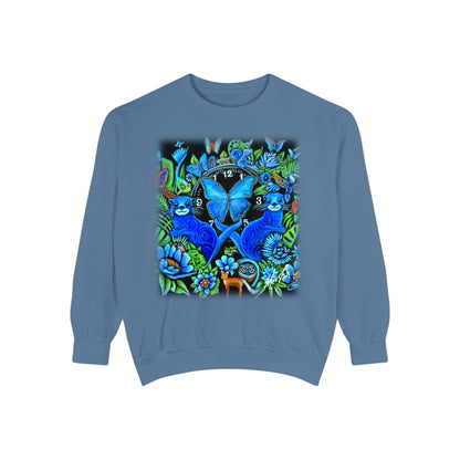 Out of Time Unisex Garment-Dyed Sweatshirt