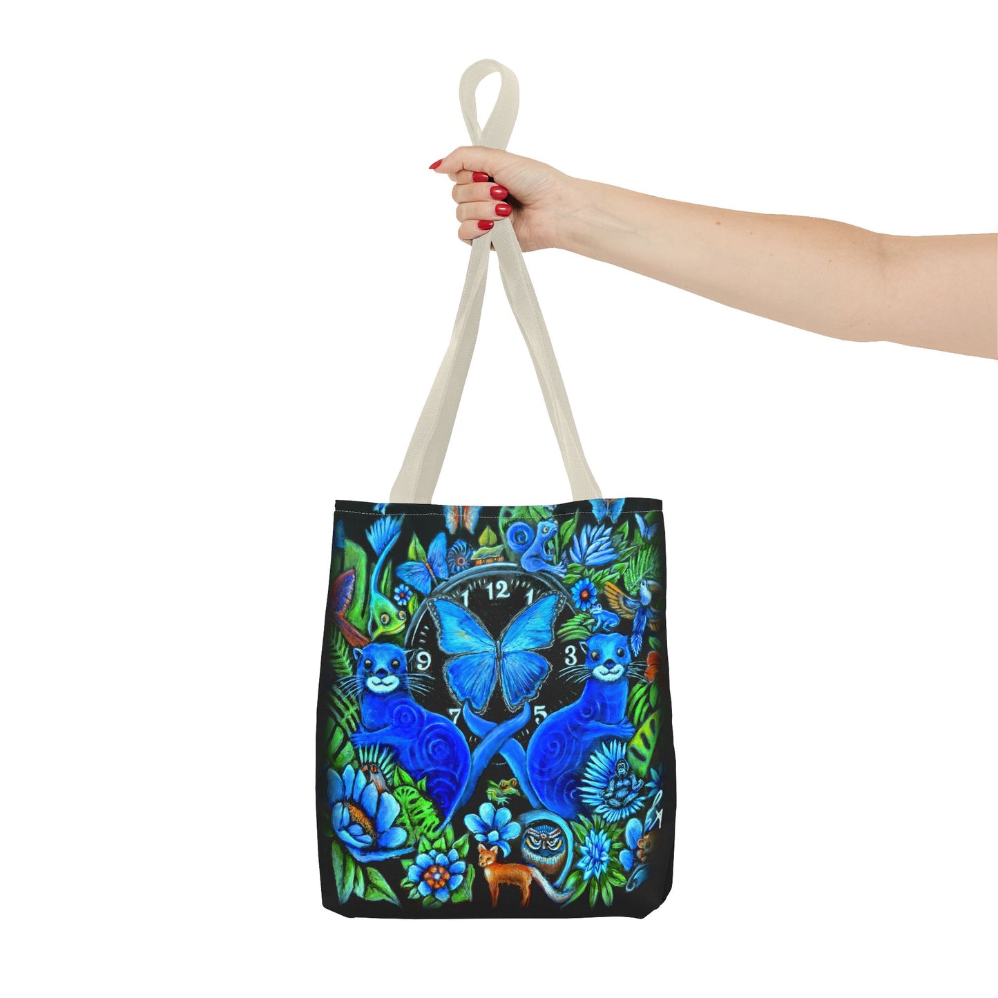Out of Time Otter Nonsensce Tote Bag