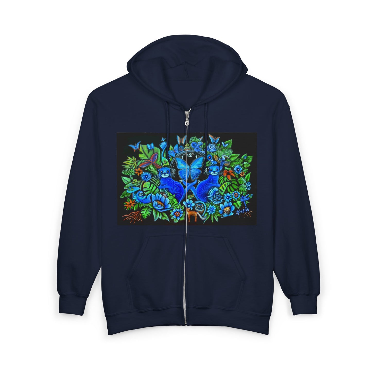 Out of Time Unisex Heavy Blend™ Full Zip Hooded Sweatshirt