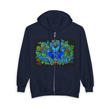 Out of Time Unisex Heavy Blend™ Full Zip Hooded Sweatshirt
