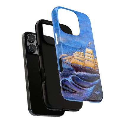 Whimsical Wavehopper Tough Cell Phone Cases