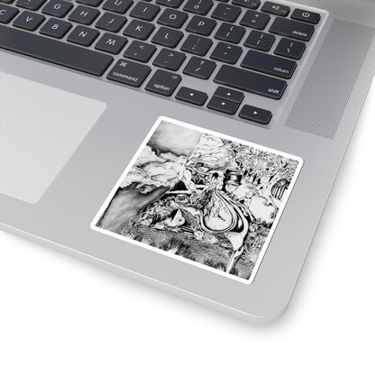 Alice In Wonderland Kiss-Cut Stickers
