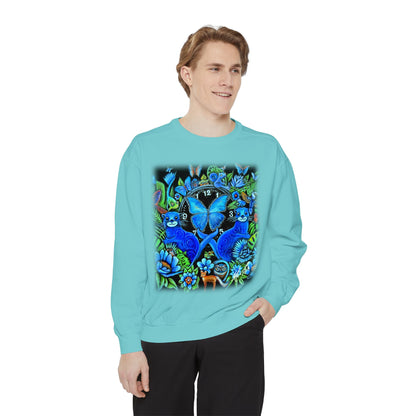 Out of Time Unisex Garment-Dyed Sweatshirt