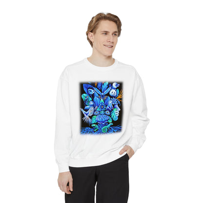 Out of the blue Unisex Garment-Dyed Sweatshirt
