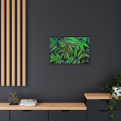 Jeepers Peepers Framed Canvas Print