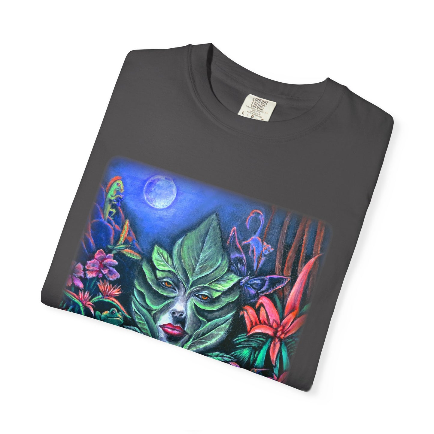 Moonlight Mischief Unisex Garment-Dyed T-shirt