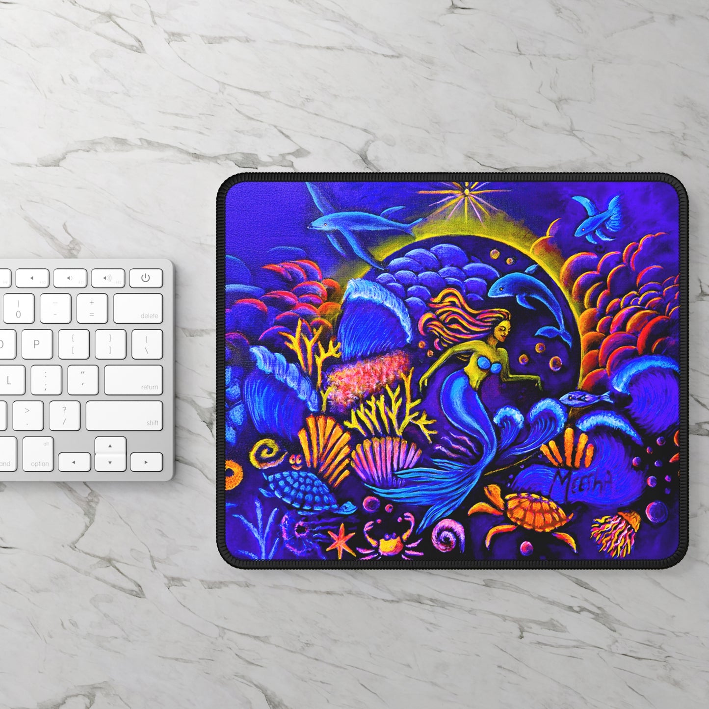 Celestial Extraterrestrial Mouse Pad