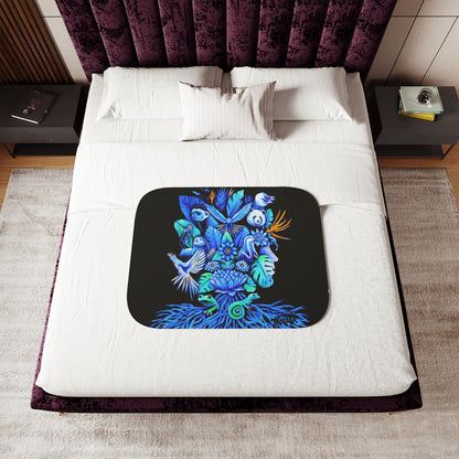 Colorful and Cozy Favorite Out of The Blue Sherpa Blanket