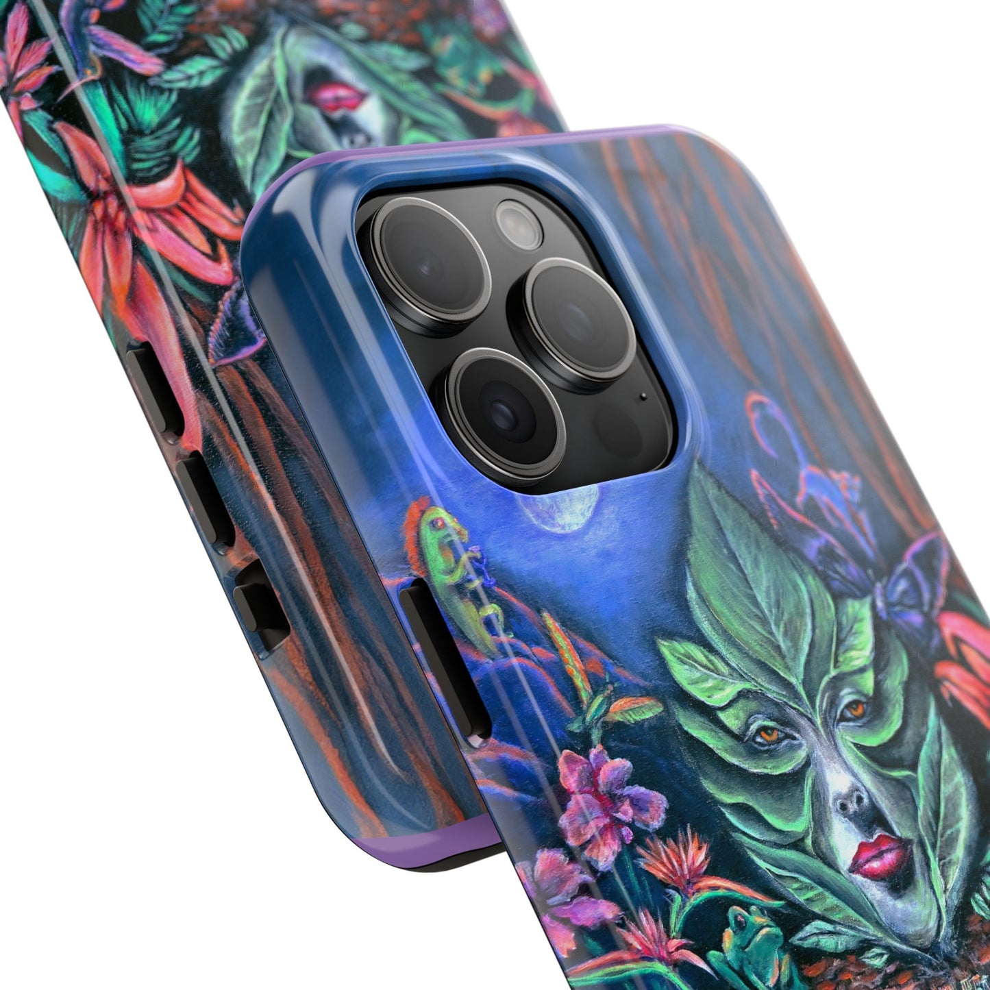 Moonlight Mischief Tough Phone Case for Nature Lovers