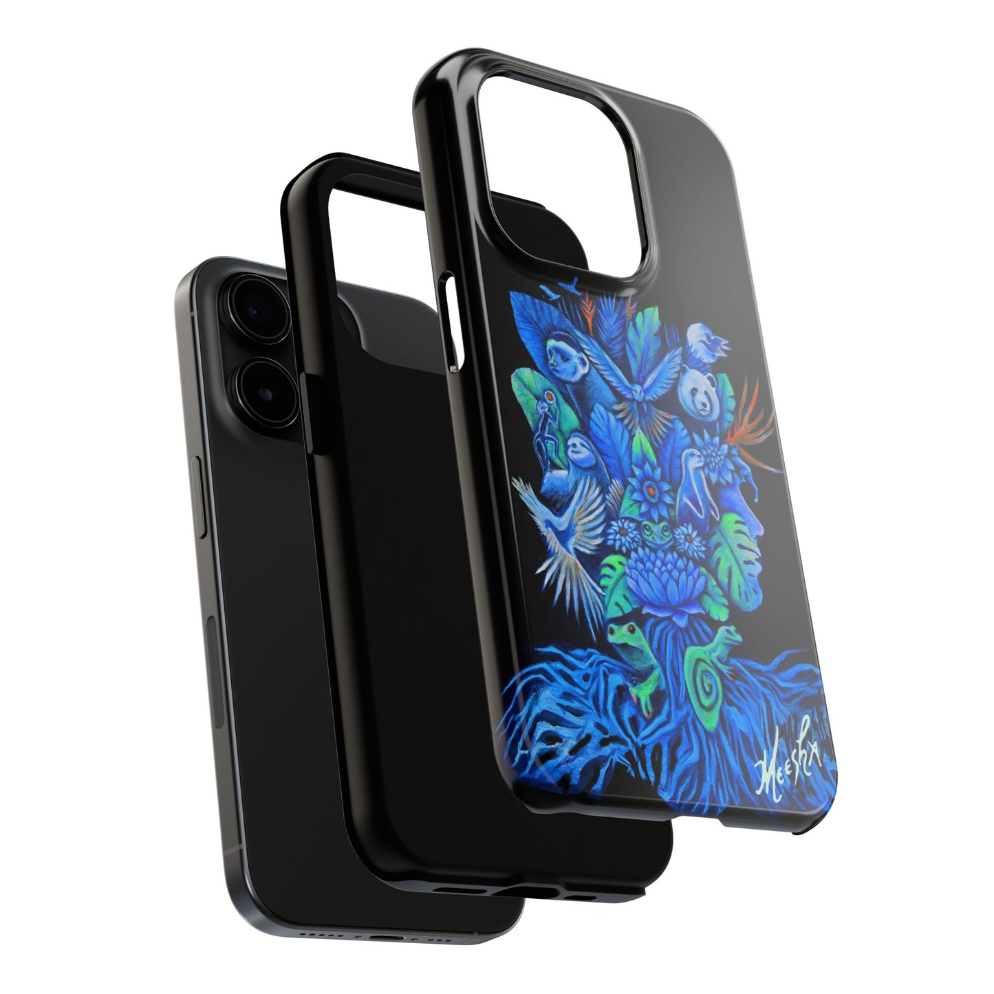 Out of the Blue Tough Phone Case for Animal Lovers