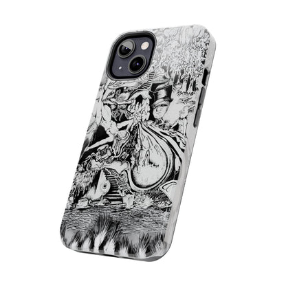 Alice In Blunderland Tough Cell Phone Cases for the Curiously Inclined