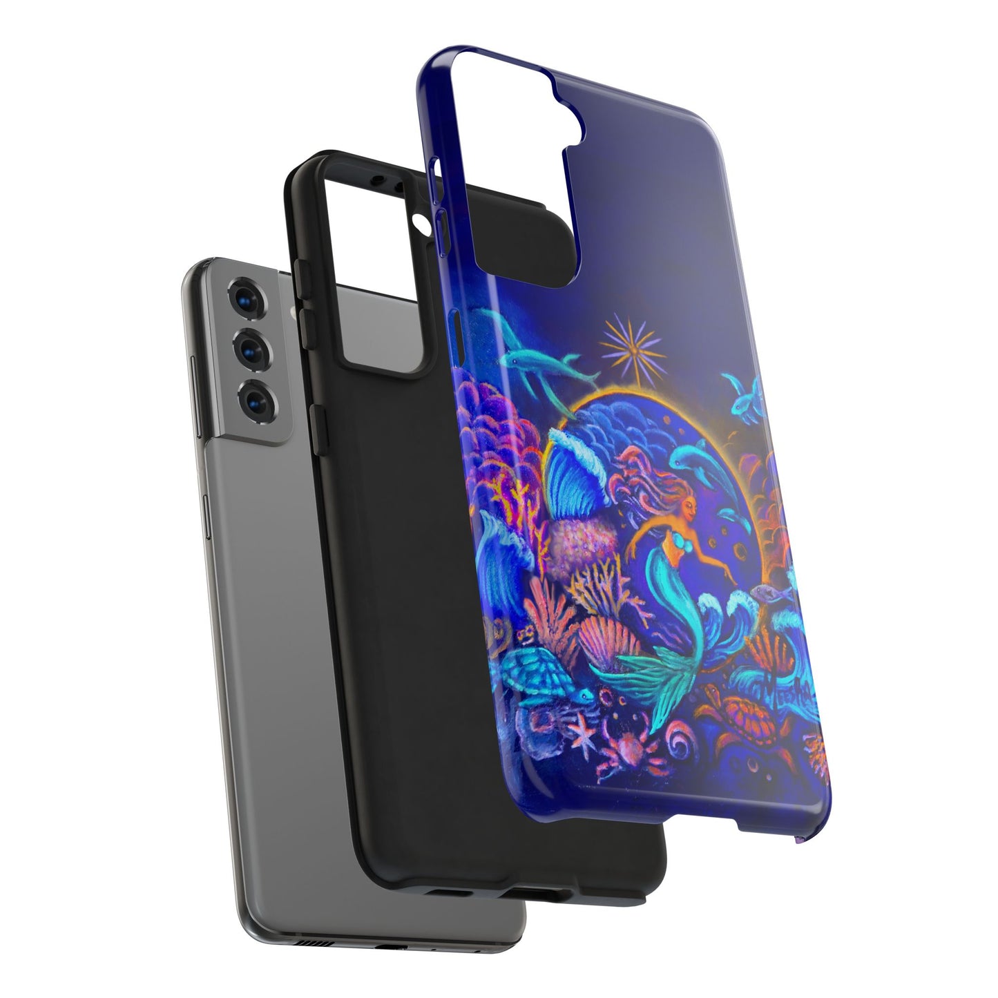 Celestial Extraterrestrial I Tough Phone Case for Mermaid Lovers