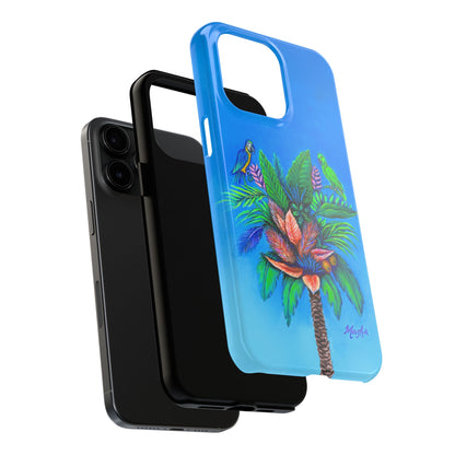 PalmTree of Life Tough Phone Case for Nature Lovers and Parrot heads