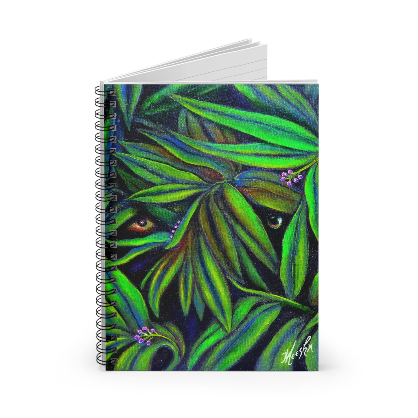Jeepers Peepers Spiral Notebook - Ruled Line