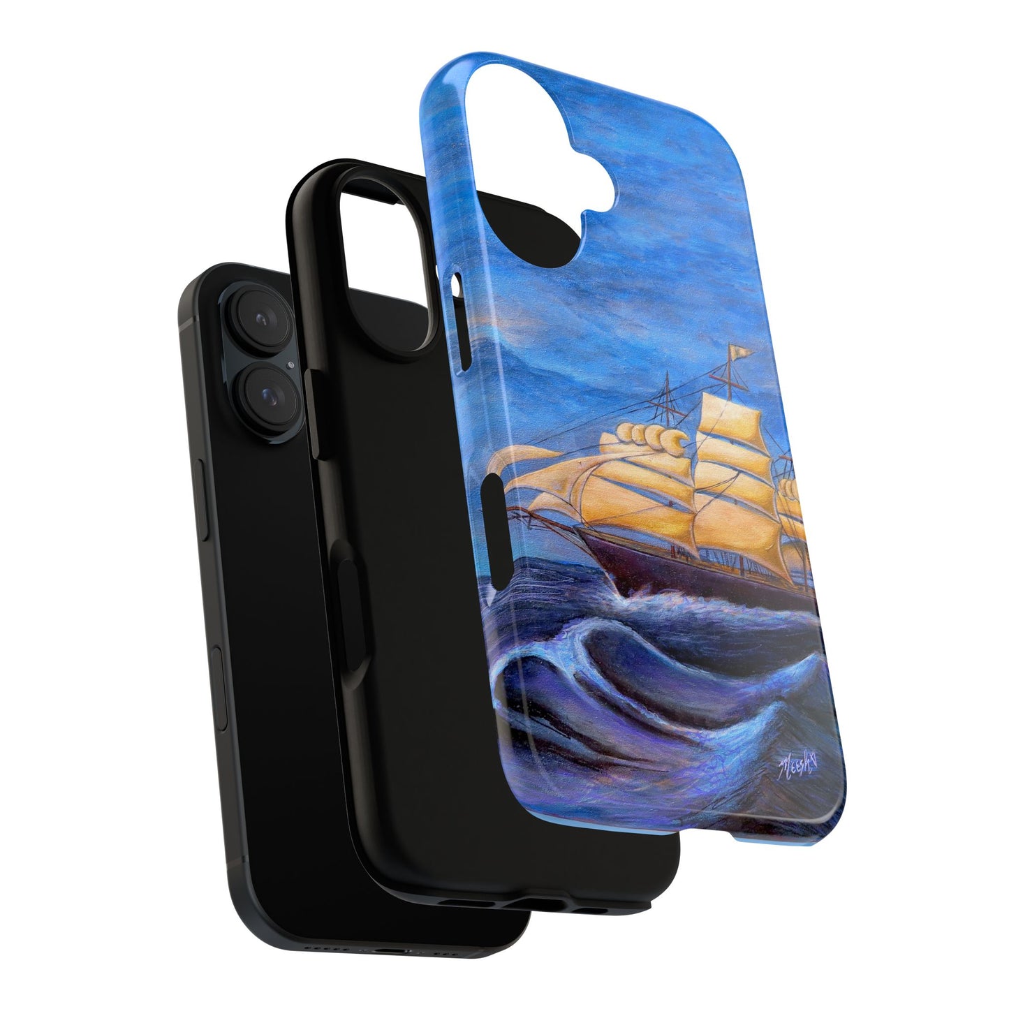Whimsical Wavehopper Tough Cell Phone Cases