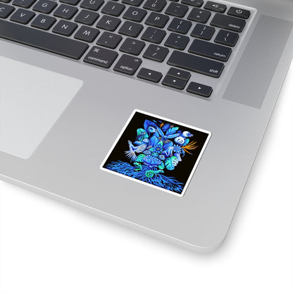 Out of the blue Kiss-Cut Stickers