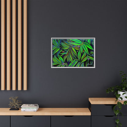Jeepers Peepers Framed Canvas Print