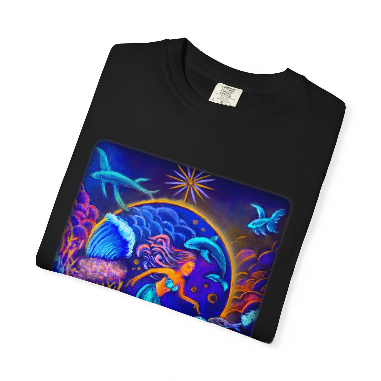 Celestrial Extraterrestrial Unisex Garment-Dyed T-shirt