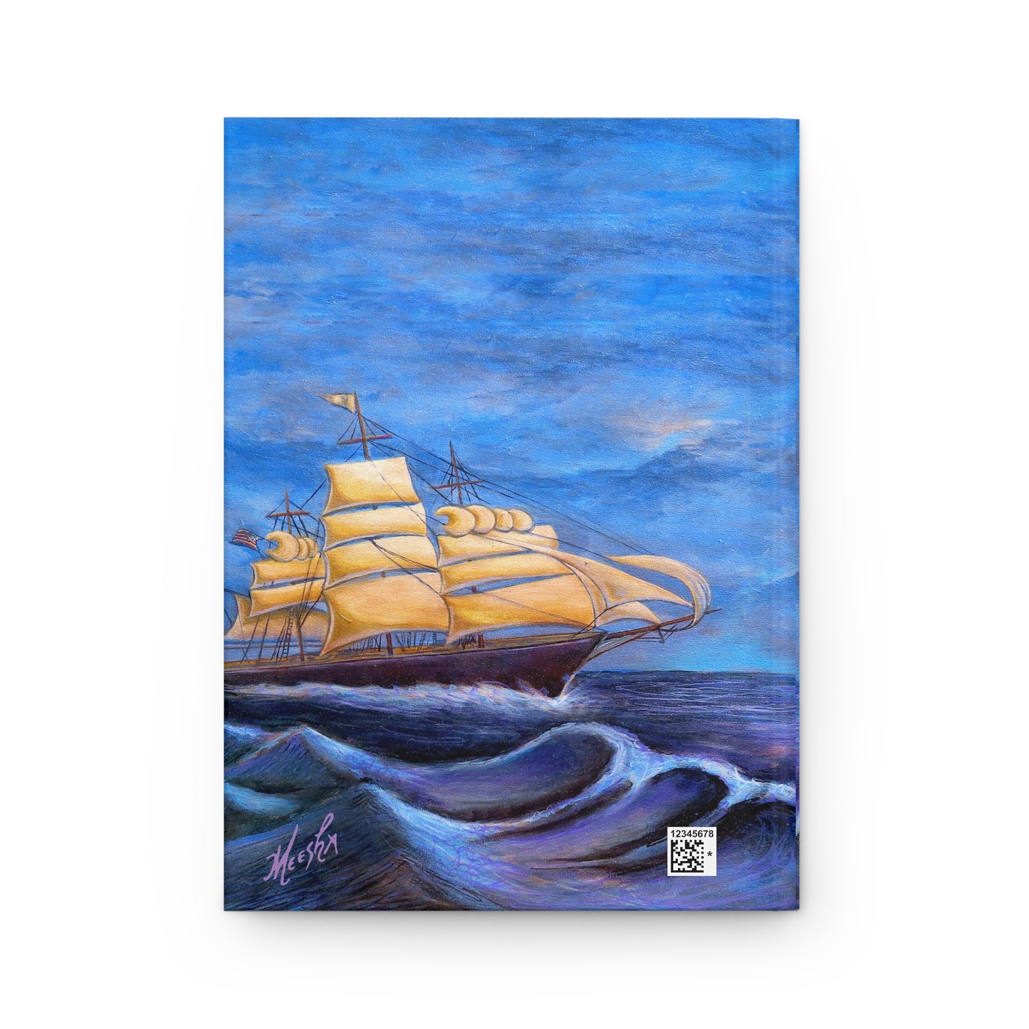 Whimsical Wavehopper Hardcover Favorite Journal