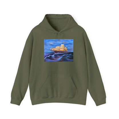 Whimsical Wavehopper Unisex Heavy Blend™ Hooded Sweatshirt