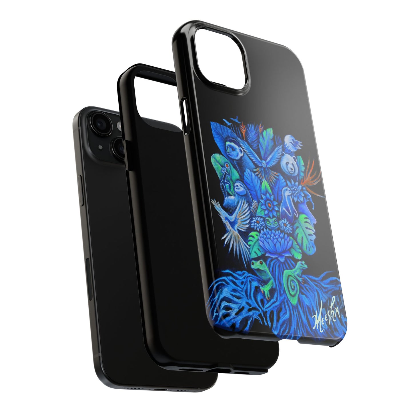 Out of the Blue Tough Phone Case for Animal Lovers