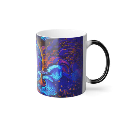 Celestrial Extraterrestrial Color Morphing Mug, 11oz