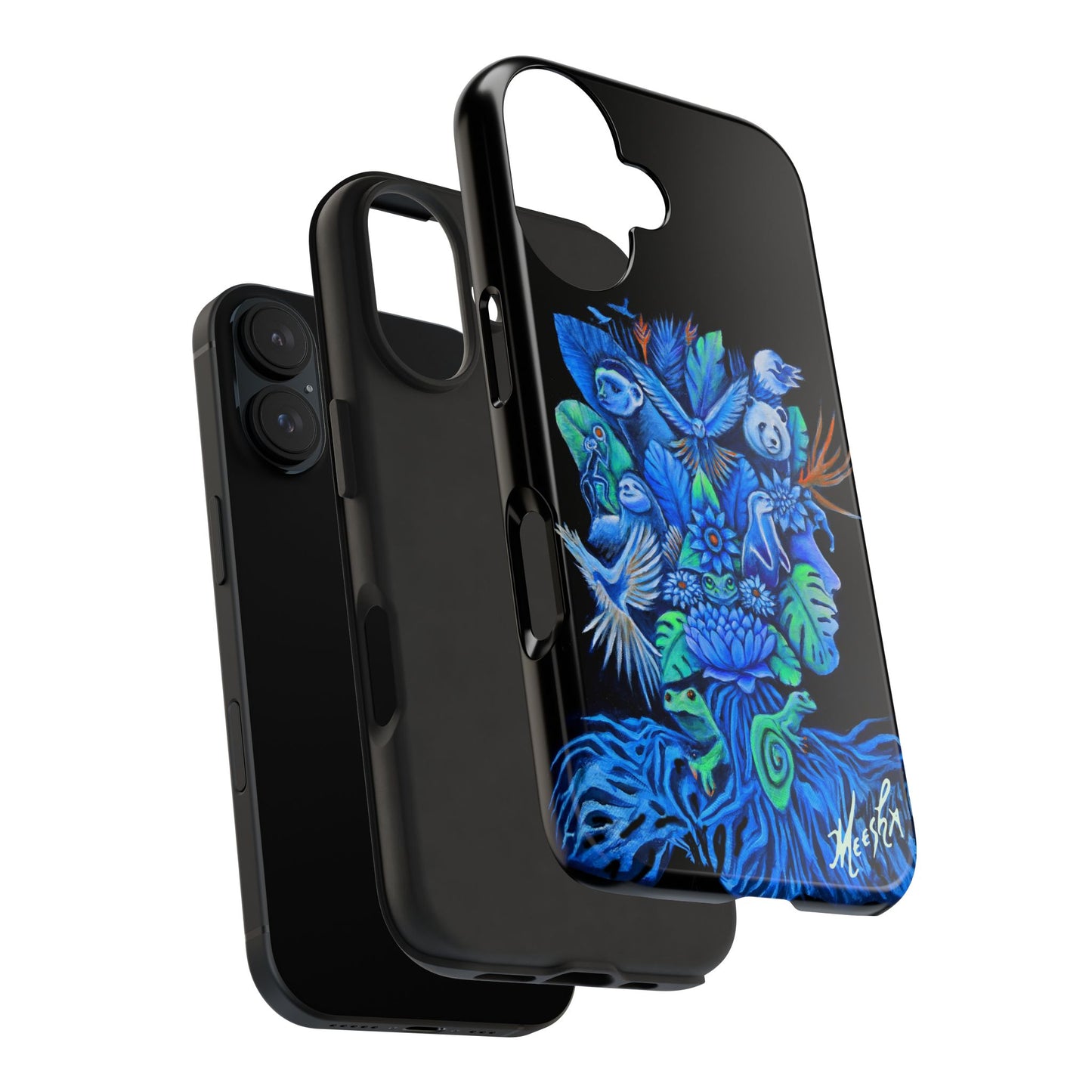 Out of the Blue Tough Phone Case for Animal Lovers
