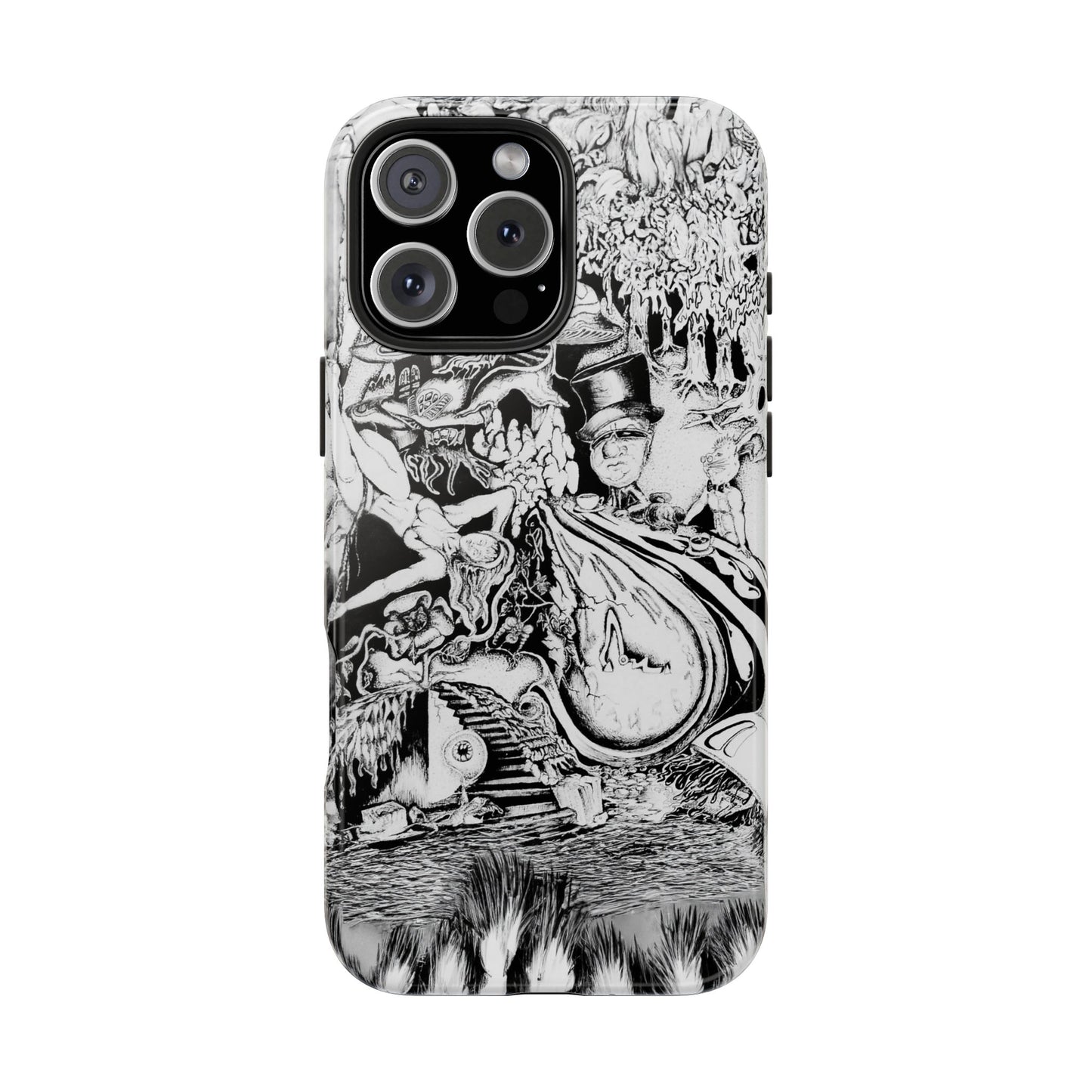 Alice In Blunderland Tough Cell Phone Cases for the Curiously Inclined
