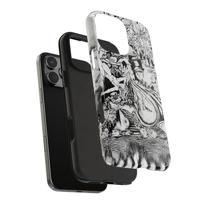 Alice In Blunderland Tough Cell Phone Cases for the Curiously Inclined