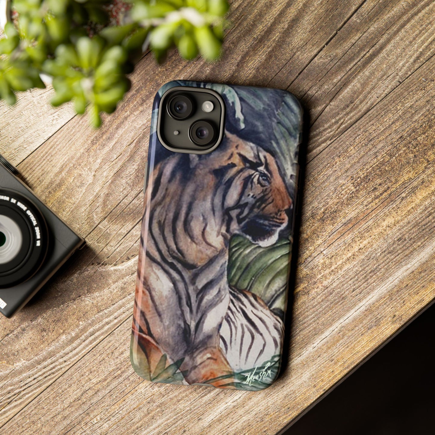 Watchful Warrior Tough Cell Phone Cases
