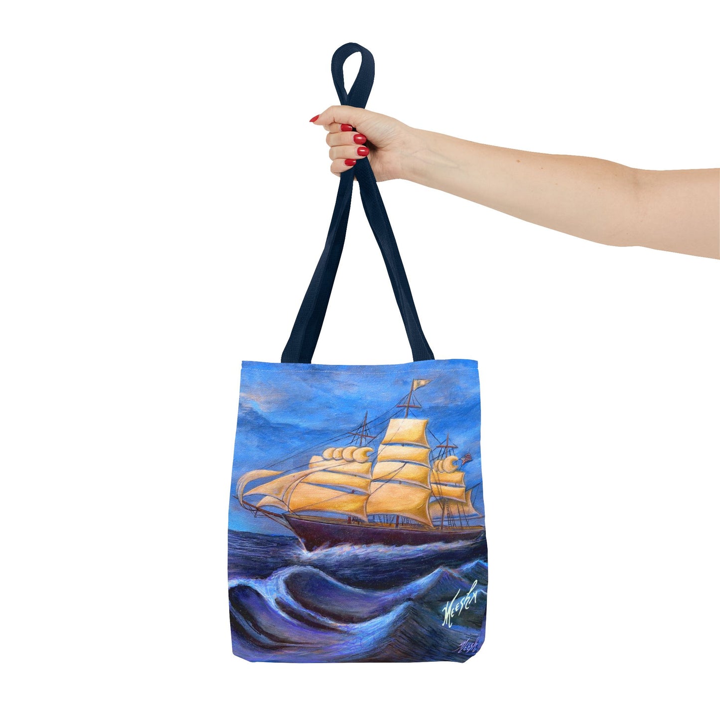 Whimsical Wavehopper Tote Bag