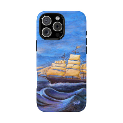 Whimsical Wavehopper Tough Cell Phone Cases