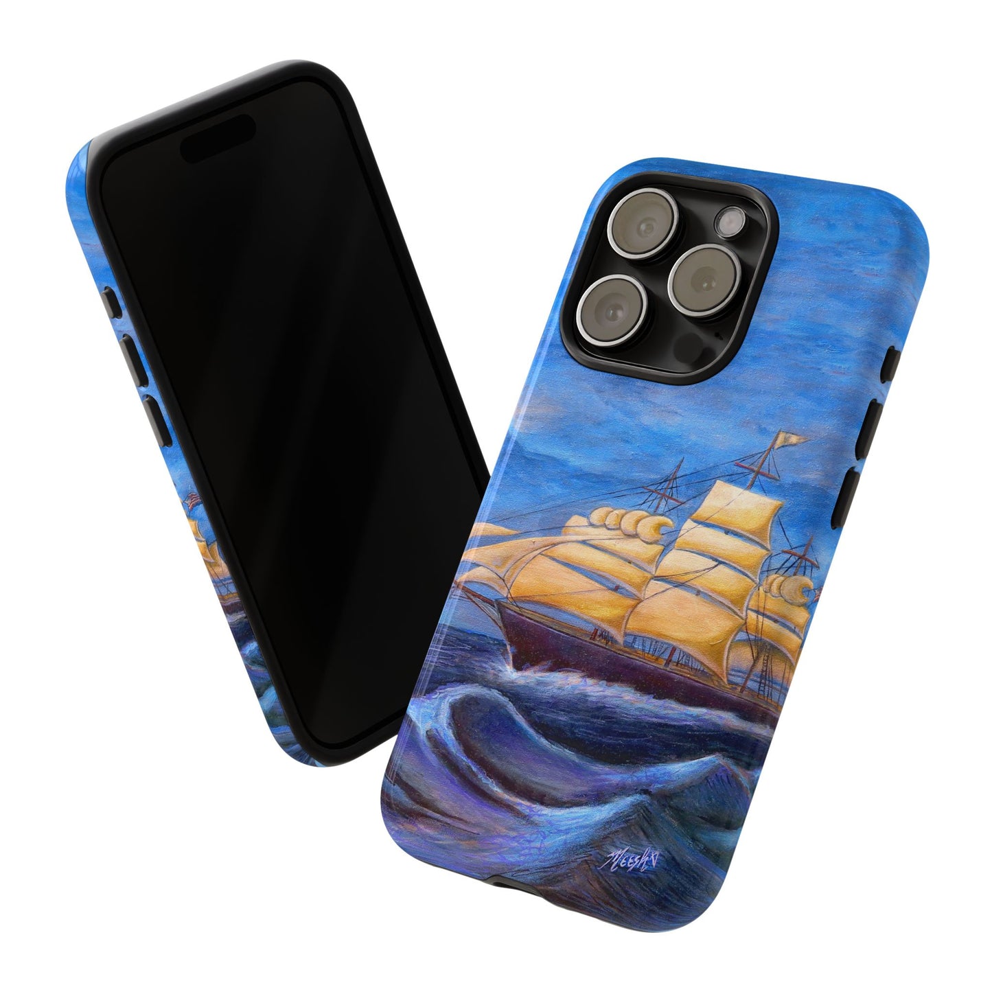 Whimsical Wavehopper Tough Cell Phone Cases