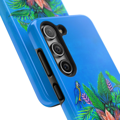 PalmTree of Life Tough Phone Case for Nature Lovers and Parrot heads